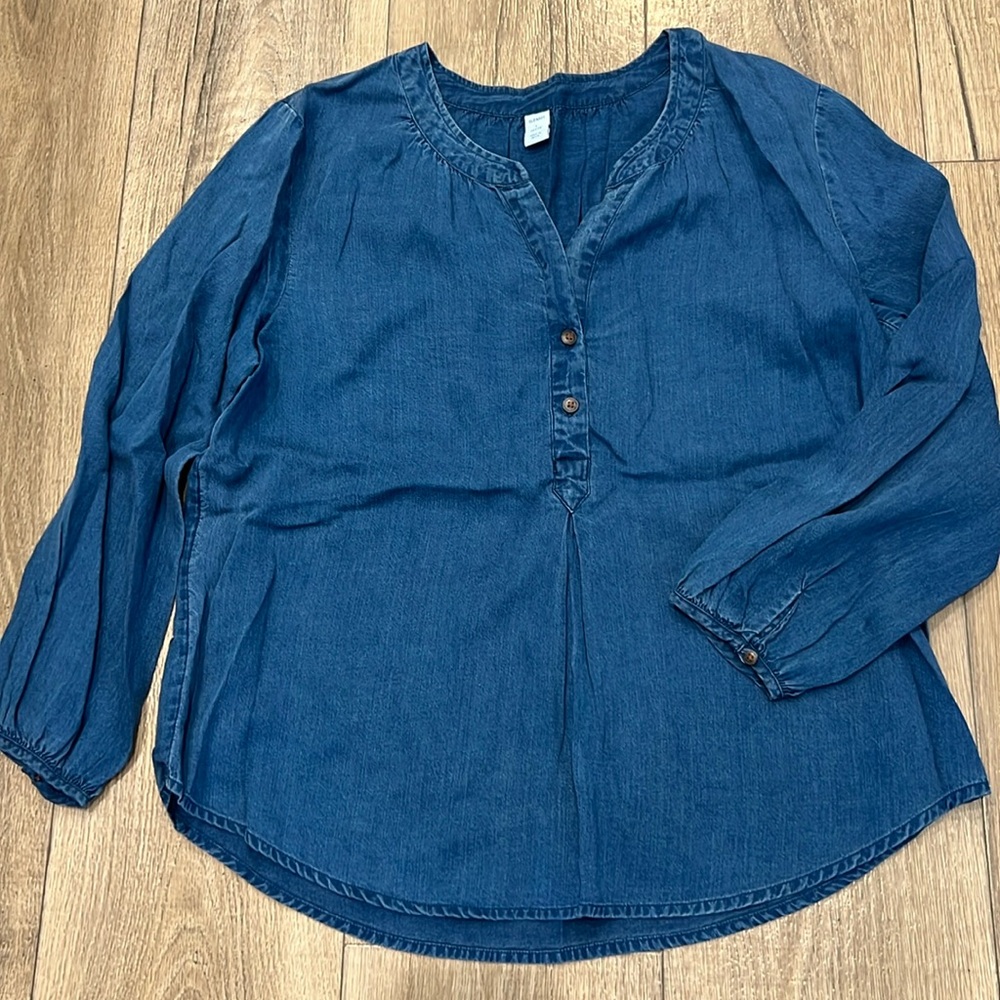 Old Navy Chambray Top